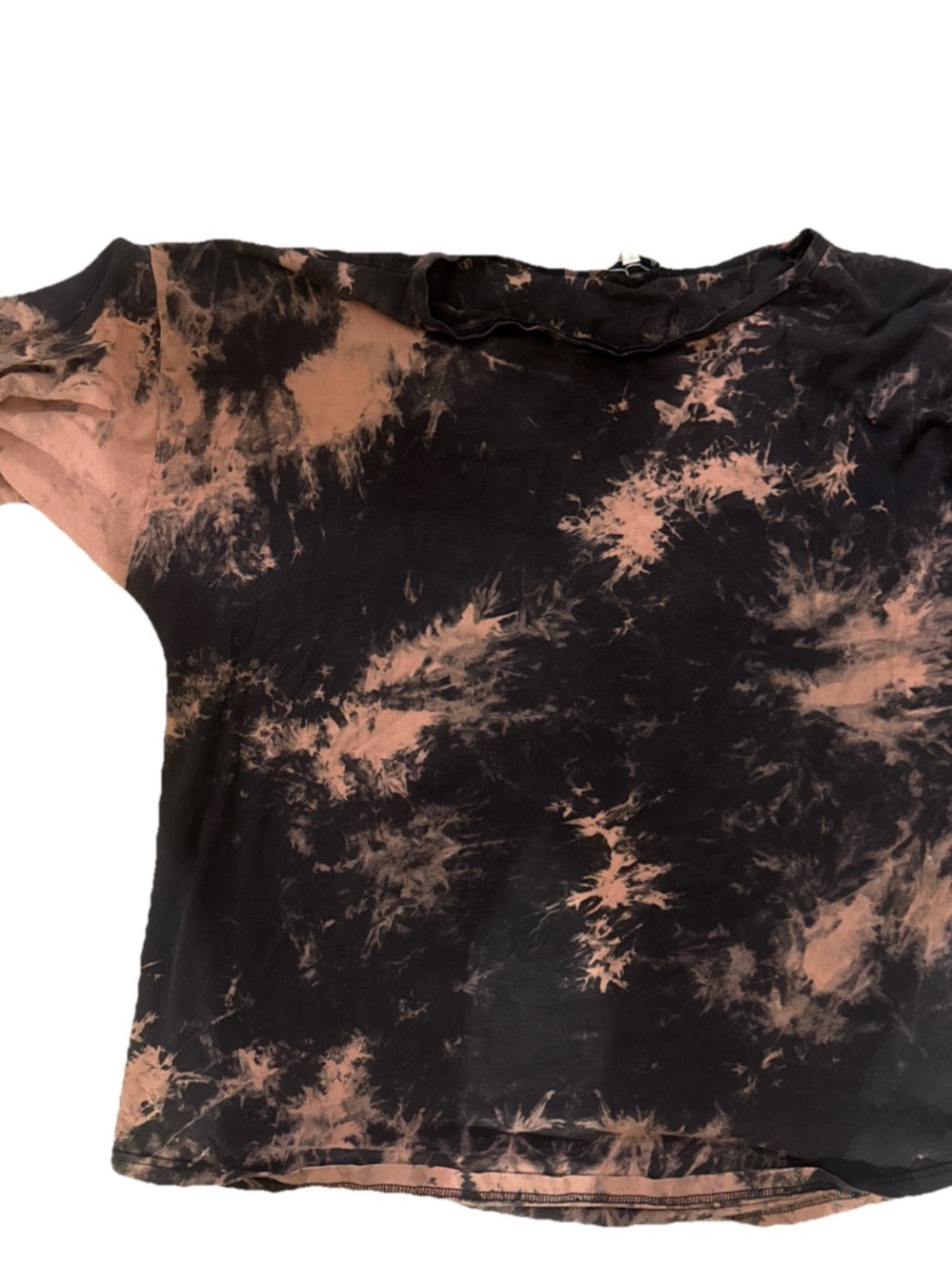By Egreis tie dye oversized slouchy fit boxy cotton t shirt size XL unisex